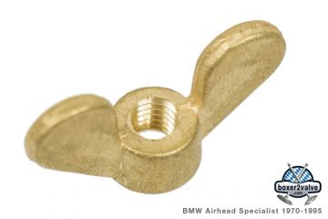 Fuel Tank Wing Nut, Brass